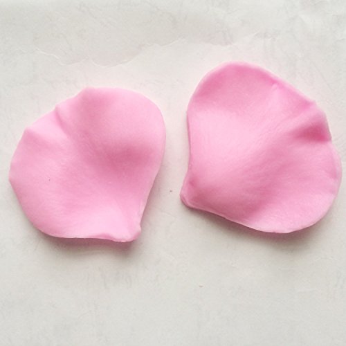 Allforhome Sugarcraft Art ROSE Flower PETALS Veiner Fondant icing silicone icing mould candy mold, non stick Sugar paste, Butter, Resin, Polymer Clay, fimo, gum paste, PMC, Wax, Candle, Soap mold