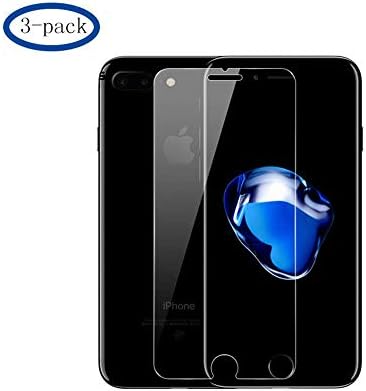 [3-Pack] Screen Protector Compatible for iPhone 8, 7, 6, No Bubbles,Case Friendly,3D Touch,2.5D Edge,HD Clear Film,4.7-Inch,Tempered Glass Screen Protector Compatible for iPhone 8, 7, 6