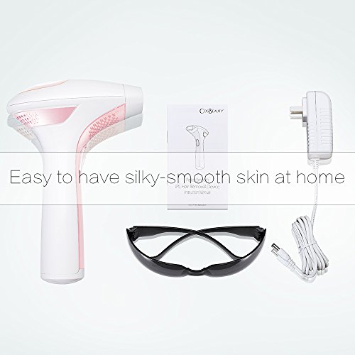 CosBeauty IPL Permanent Hair Removal System,FDA Cleared Light Epilator,200000 Flashes(Pink)