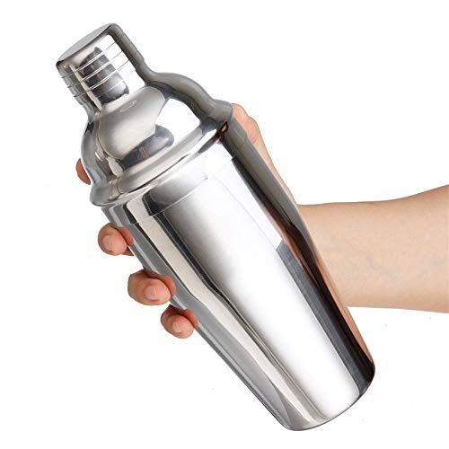 Belleashy Cocktail-Shaker aus Edelstahl, 11-teiliges Set für Kneipe, Bar, Zuhause, Party, Werkzeug für Zuhause, Bars… – Bild 5