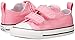 Converse Kids Baby Girl's Chuck Taylor 2V Ox (Infant/Toddler) Pink Sneaker 4 M US Toddler