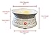 Candle Warmer Wax Melts Warmer White Ceramic for Scents 2-in-1 Electric Air Freshener Warms Tart Cubes Fragrance Oil & Candles Melts Tart Cubes for Hours Long Lasting Odor Eliminating Plug in