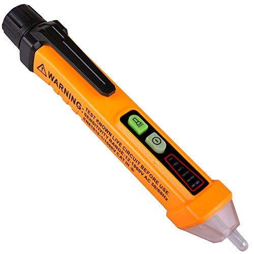 PEAKMETER PM8908C Nonn Contact Voltage Detector Pen 12 To1000V AC With Led Flashlight