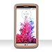 LG G3 Case, ULAK Clip Holster Kickstand Rugged Hybrid Rubber Protective Hard Case for LG G3 2014 (Grey/Orange)