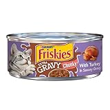 Purina Friskies Gravy Wet Cat Food; Extra Gravy Chunky With Turkey in Savory Gravy - Pack of 24
