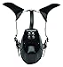 Master Series Pup Puppy Play Hood and Breathable Ball Gag, 0.67 Pound, Black
