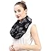 Lina & Lily Vintage Camera Print Loop Infinity Scarf for Women Lightweight (Black)