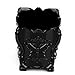 Wenettion Makeup Storage Box Case Brush Pen Holder Organizer Decorative Black