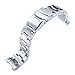 20mm Super Oyster Watch Bracelet for Seiko SKX013, Brushed 316L Stainless Steel, Basic