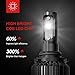 AUXITO Automobile 9006 (HB4) LED Headlight Bulbs 72W 8000Lms Per Pair Super Bright 6500K Cool White All-in-One Low Beam Conversion Kit