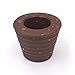 Do4U Umbrella Cone Umbrella Wedge Parasol Base Stand Patio Table Hole Ring Plug (Brown)