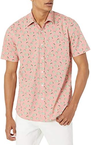 pink and grey dress shirt Extreme Cutaway Collar Big Pink Stripes Shirt 37 / US 14