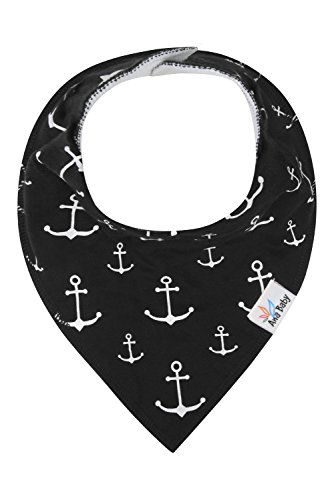 image for 10-Pack Baby Bandana Drool Bibs for Drooling and Teething, 100% Organi