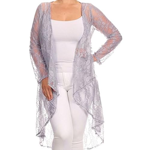silver dressy cardigans for women clothing plus size