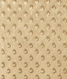 Camel Minky Dot Fabric - by the Yard