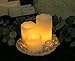 Flameless Flickering LED Candles - Set of 3 assorted sizes - 2