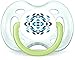 Philips AVENT BPA Free Contemporary Freeflow Pacifier, 0-6 Months, 2-Pack, Colors and Designs May Vary