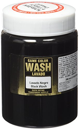 Vallejo Black Wash 200ml Paint