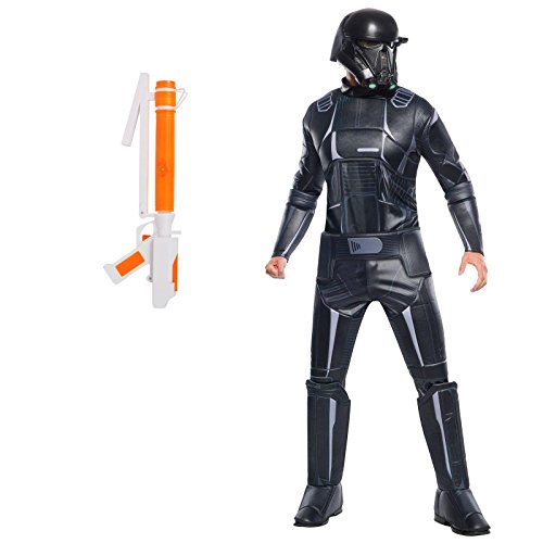 Rogue One: A Star Wars Story Death Trooper Adult Costume and Blaster Bundle Set
