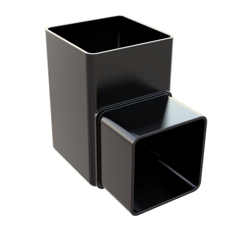 Freeflow FRS 524B Black 65mm Square 90° Offset Bend