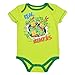 Nickelodeon Baby Baby-Boys Infant Newborn TMNT 5 Pack Creeper, Green, 3-6 Months