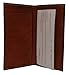 MARSHAL Leather Checkbook Cover Case #156-cr (Burgundy)