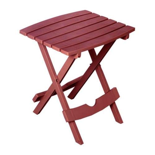 Adams Manufacturing 8510-95-3700 Quik-Fold Side Table, Merlot