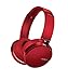 Sony MDR-XB950B1/R Bluetooth Wireless Extra Bass Headphones (Renewed)