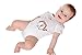 Baby  Milestone Stickers - Baby Monthly Stickers for Boys or Girls - First Year Baby Stickers -Baby Onesie Stickers for Baby Milestones - by Alganori (TM)