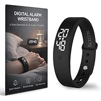 Amazon.com: RITHEM Vibrating Alarm Clock Watch for Heavy Sleepers, Silent Wake Up Bracelet & Smart Wristband, Wearable Vibration Wrist Alarm, Non-Audible Sleep Wristband for Men & Women(Black) : Home & Kitchen Amazon.com: RITHEM Vibrating Alarm Clock Watch for Heavy Sleepers, Silent Wake Up Bracelet & Smart Wristband, Wearable Vibration Wrist Alarm, Non-Audible Sleep Wristband for Men & Women(Black) : Home & Kitchen
