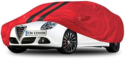Custom for Alfa Romeo Giulietta hatchback Car Cover,All weather Outdoor Breathable Rainproof/Snowproof/Sunproof/Dustproof/Windproof/Anti-UV/Waterproof Cover (Color : 5-door, Size : 2010-2014)