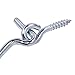 eBoot 4 Inches Zinc Plated Wire Gate Hook and Eye, 4 Set