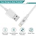 Phone Charger 10ft Cable with Wall Plug (4 in 1), YANME 2 Port USB Wall Charger Adapter Block with 10 Feet Long Charging Cord Compatible with Phone Xs/Xs Max/XR/X 8/7/6/6S Plus SE/5S/5C, Pad, Pod