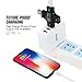Mothca USB C PD Wall Charger 41W Power Delivery USB-C Power Adapter Fast Charge for iPhone X Xs Xmax /8/Plus, New MacBook/Pro, Nintendo Switch, iPad Pro, QC3.0/QC2.0 for Nexus 5X/6P, Samsung S8/Note 8