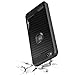 NageBee For ZTE ZFive G/ZFive C (Z557BL,Z558V), Fanfare 3 (Z852), ZTE Avid 4 (Z855)/AVID (557) w/[Full Cover Tempered Glass Screen Protector] [Frost Clear] Carbon Fiber Slim Cover Case -Black