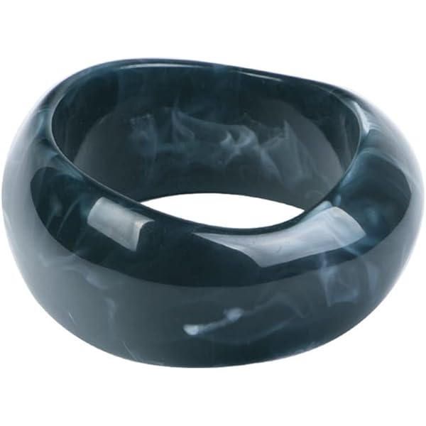 Amazon.com: Punk Multiple Color Acrylic Resin Irregular Geometric