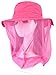 Camo Coll Women's Outdoor UPF 50+ Sun Hat with Mesh Face Mask