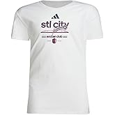 adidas Kids' St. Louis City Sc Vintage World Pre-Game Short Sleeve T-Shirt