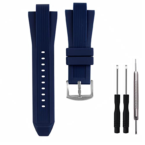 LaTool Silicone Rubber Watch Band Strap Replacement for Michael Kors