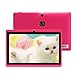 iRULU eXpro X1 7 Inch Google Android Tablet PC, 1024600 Resolution, 8GB Nand Flash, Wi-Fi, Games, Dual Cameras (Pink)