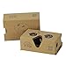 Google Cardboard v2 by IHUAQI 2 Pack with Headstrap Fully Assembled Compatible with Android and iPhone Up to 6inch Including Comfortable Nose Foam and Forehead Pad