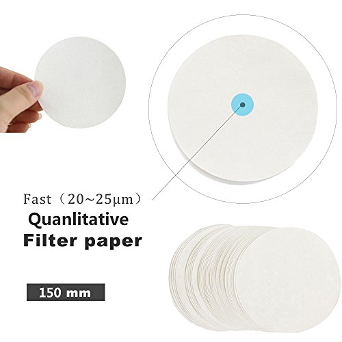 thumbnail image 2 of Db11 FunChem Quantitative Filter Paper Circles | 94mm Diameter, 20 Micron, Medium Speed | Pack Of 100 | Lab Filtration Paper 2 of 5