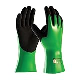 MaxiChem 56-630/XL Nitrile Blend Coated Glove with Nylon/Lycra Liner and Non-Slip Grip on Palm and Fingers, 12