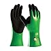 MaxiChem 56-630/XL Nitrile Blend Coated Glove with Nylon/Lycra Liner and Non-Slip Grip on Palm and Fingers, 12