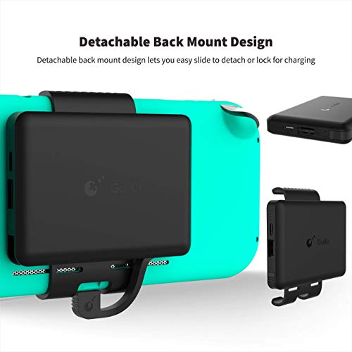 for Nintendo Switch Lite Attached Power Bank, Marval.P GuliKit Battery