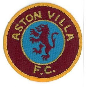Aston Villa FC Football Crest Iron on Patch (3" / 7.5cm) Logo