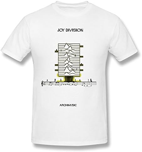 YJJ Men's Joy Division T-Shirts Size L White