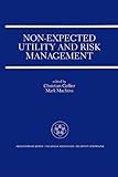 Non-Expected Utility and Risk Management, , 9048157994