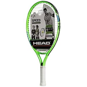 HEAD Speed Kids Tennis Racquet – Beginners Pre-Strung Head Light Balance Jr Racket