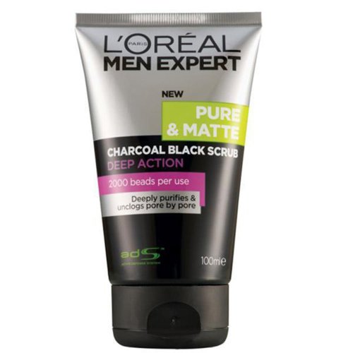 loreal charcoal scrub